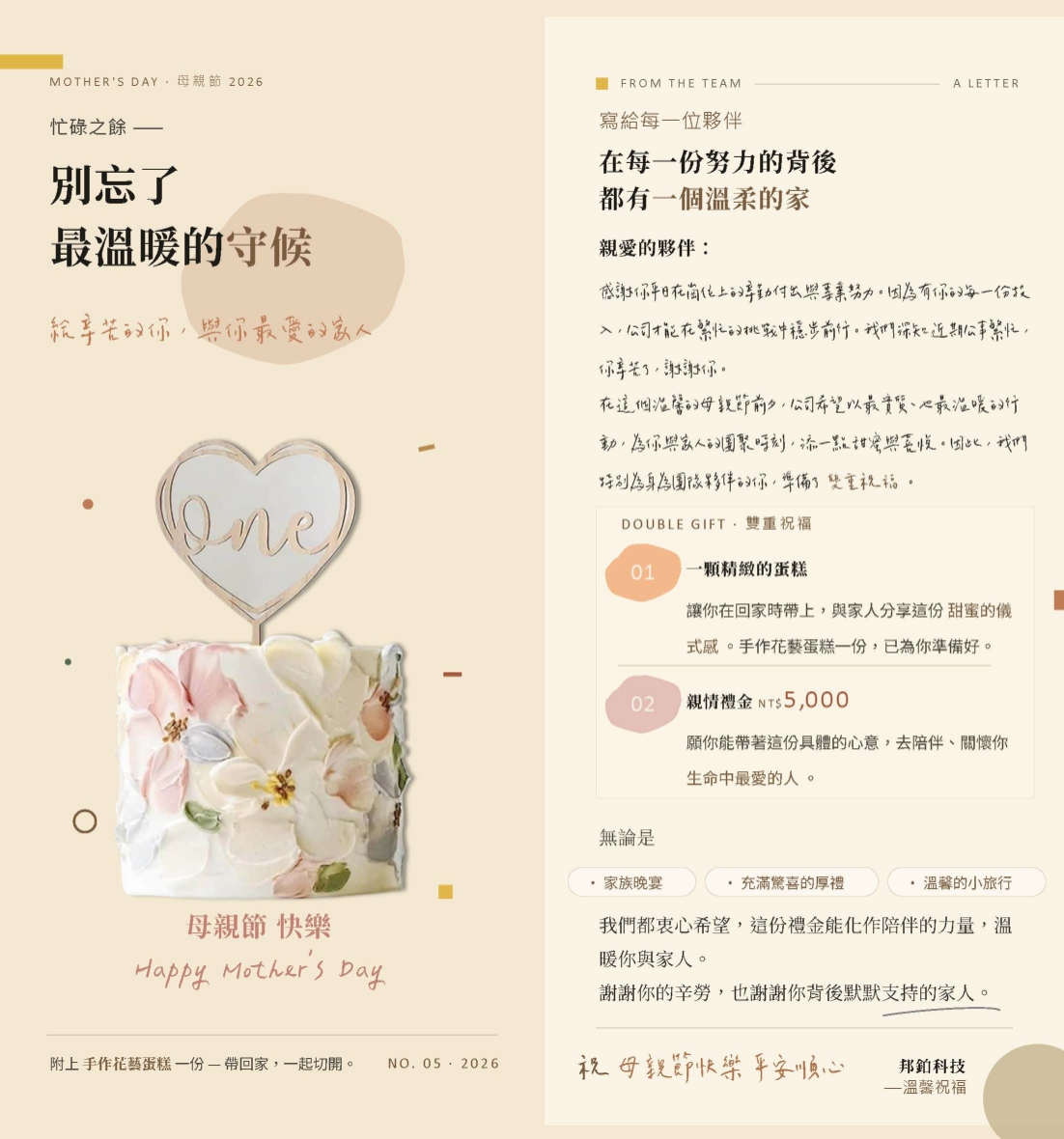 2026母親節禮讚
